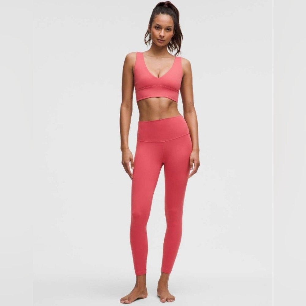 Lululemon High-Rise Align 25" Desert Red